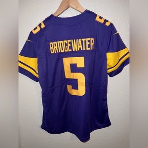 Special Edition-Minnesota Vikings Color Rush Teddy Bridgewater Jersey-Ladies LG